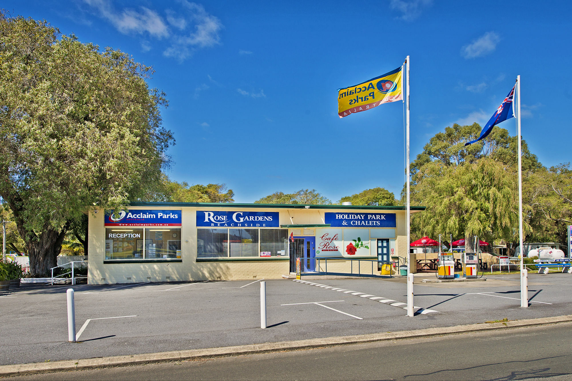 Acclaim Rose Gardens Beachside Holiday Park Albany Eksteriør billede
